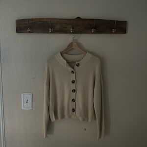Madewell button down sweater size small